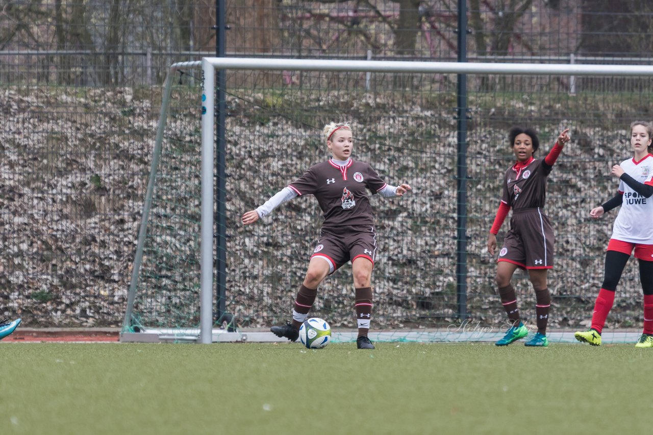 Bild 99 - B-Juniorinnen Walddoerfer - St.Pauli : Ergebnis: 4:1